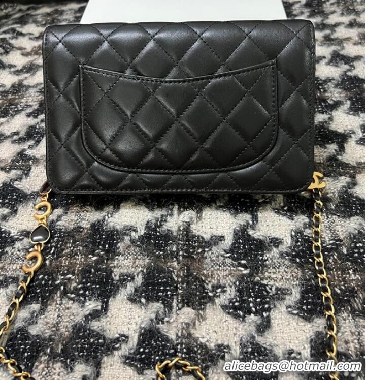 Promotional Chanel WALLET ON CHAIN AP3035 black