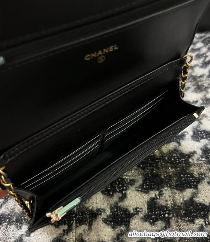 Promotional Chanel WALLET ON CHAIN AP3035 black