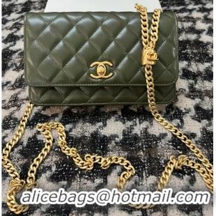 Buy Inexpensive CHANEL VANITY WITH CHAIN 68105 Black