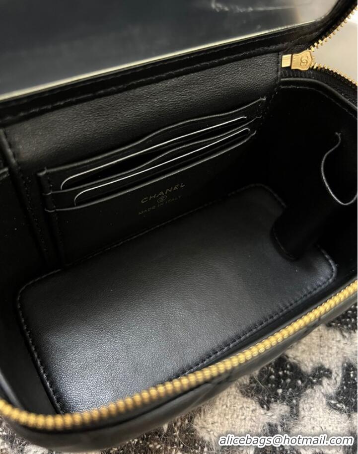 Super Quality CHANEL VANITY WITH CHAIN 68105 Black