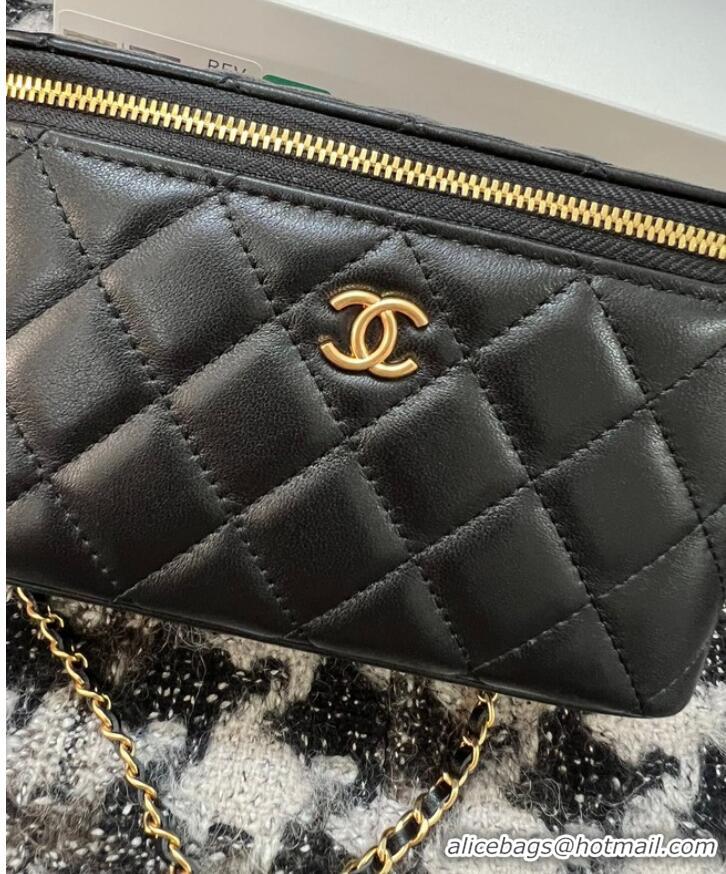 Super Quality CHANEL VANITY WITH CHAIN 68105 Black