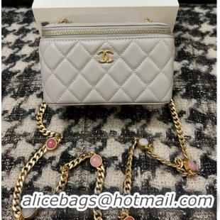 Pretty Style CHANEL VANITY WITH CHAIN AP2937 grey