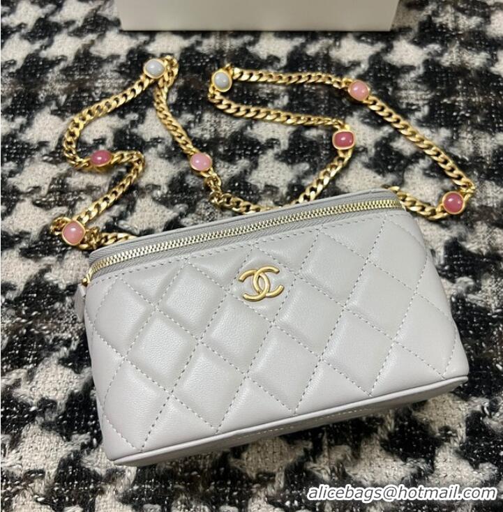 Pretty Style CHANEL VANITY WITH CHAIN AP2937 grey