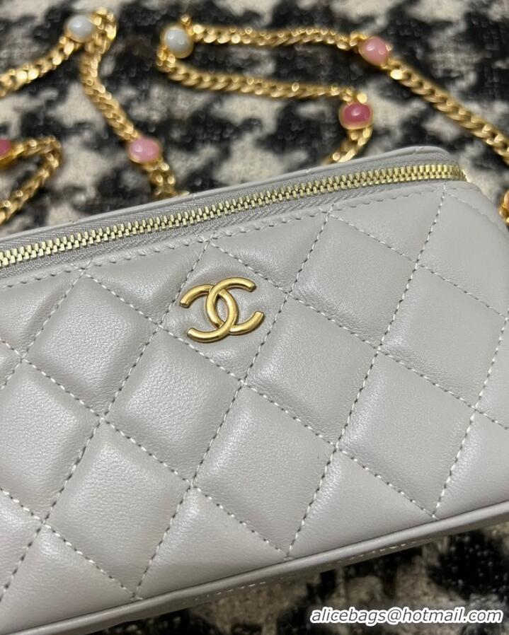 Pretty Style CHANEL VANITY WITH CHAIN AP2937 grey