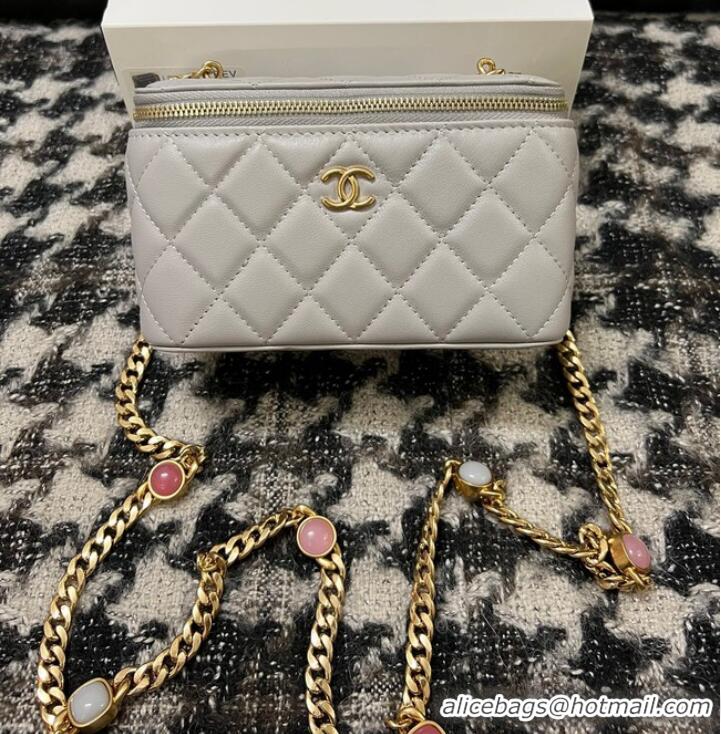 Pretty Style CHANEL VANITY WITH CHAIN AP2937 grey