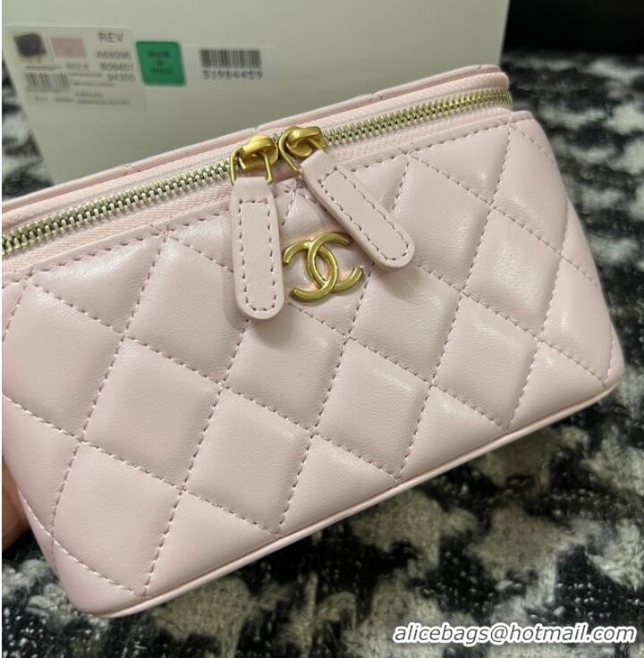 Grade Discount CHANEL VANITY WITH CHAIN AP2937 pink