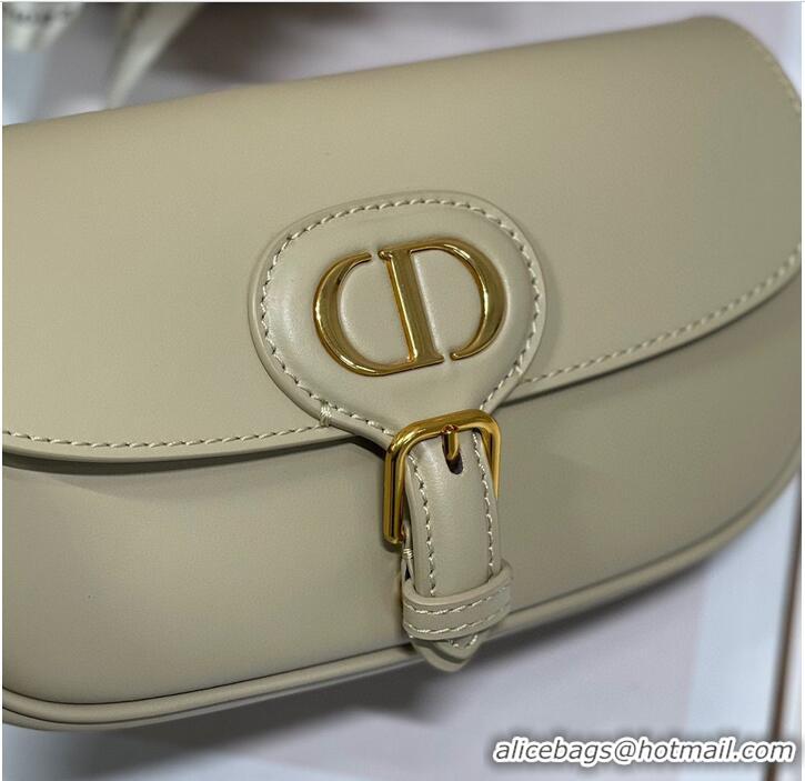 Trendy Design DIOR BOBBY EAST-WEST BAG Box Calfskin M9317S Gray