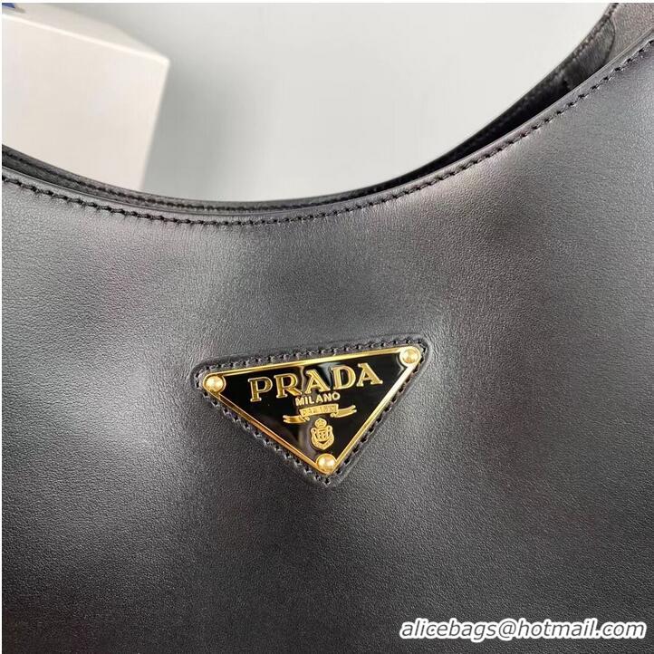 Promotional Popular Prada leather shoulder bag 1AC281 Black