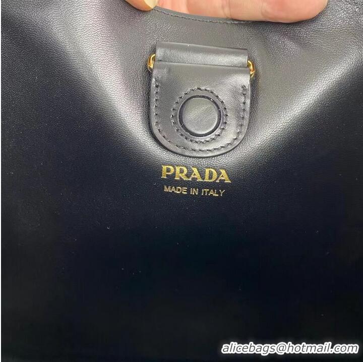 Promotional Popular Prada leather shoulder bag 1AC281 Black