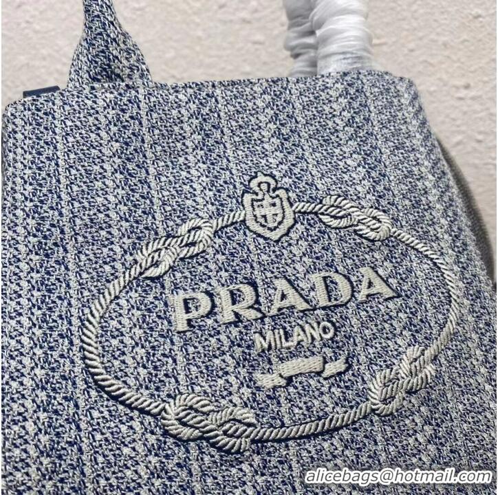 Buy Cheap Prada SMALL SHOPPING BAG 1AV333 Blue