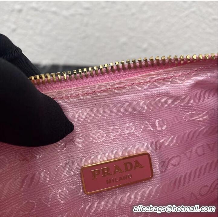 Best Price Prada Re-Edition 2005 raffia bag 1BH204 pink