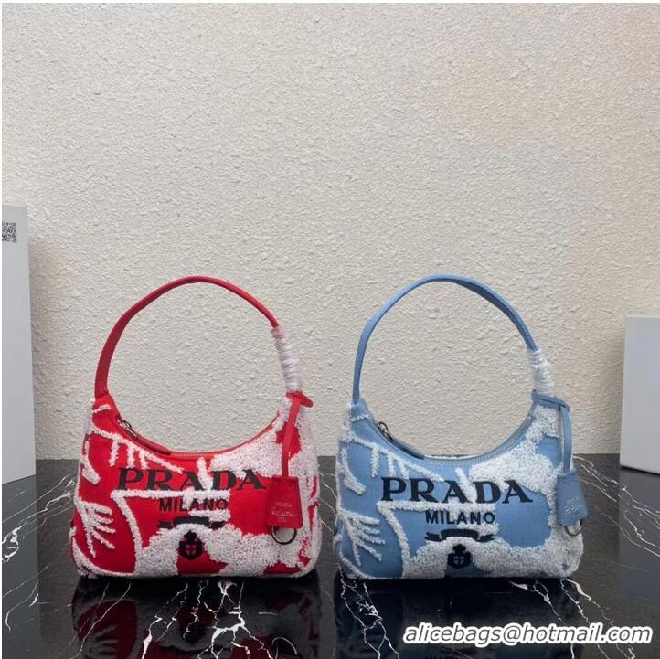 Reasonable Price Prada Re-Edition 2000 embroidered drill mini bag 1NE515 red