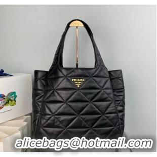 Good Product Prada Padded nappa tote bag 1NG599 black