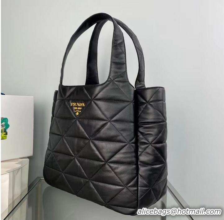 Good Product Prada Padded nappa tote bag 1NG599 black