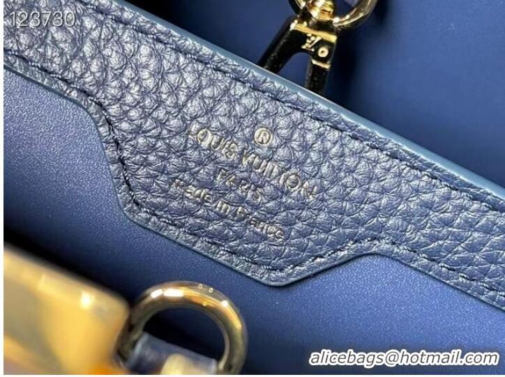 Classic Louis Vuitton CAPUCINES BB M48865 blue&sky blue