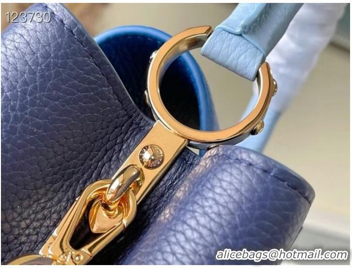 Classic Louis Vuitton CAPUCINES BB M48865 blue&sky blue