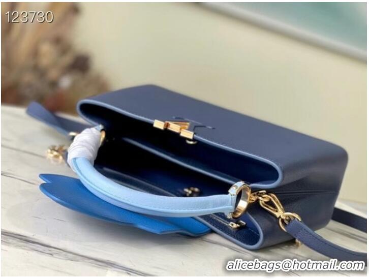 Classic Louis Vuitton CAPUCINES BB M48865 blue&sky blue