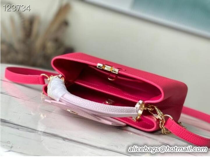 Top Grade Louis Vuitton CAPUCINES BB M48865 rose&pink