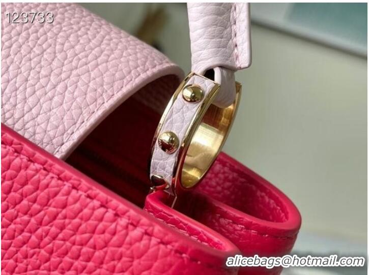 Famous Brand Louis Vuitton CAPUCINES MM M59872 rose&pink