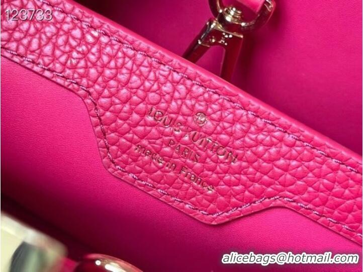 Famous Brand Louis Vuitton CAPUCINES MM M59872 rose&pink