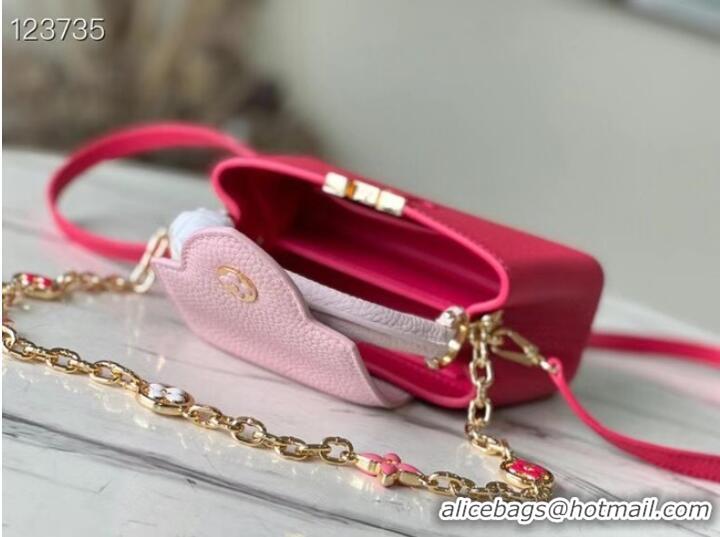 Cheapest Grade Louis Vuitton CAPUCINES MINI M20708 rose&pink