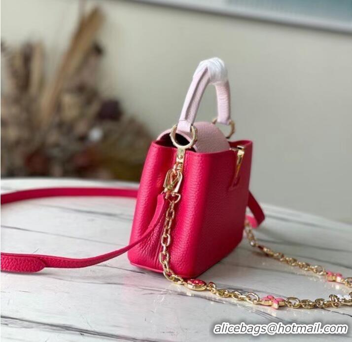 Cheapest Grade Louis Vuitton CAPUCINES MINI M20708 rose&pink