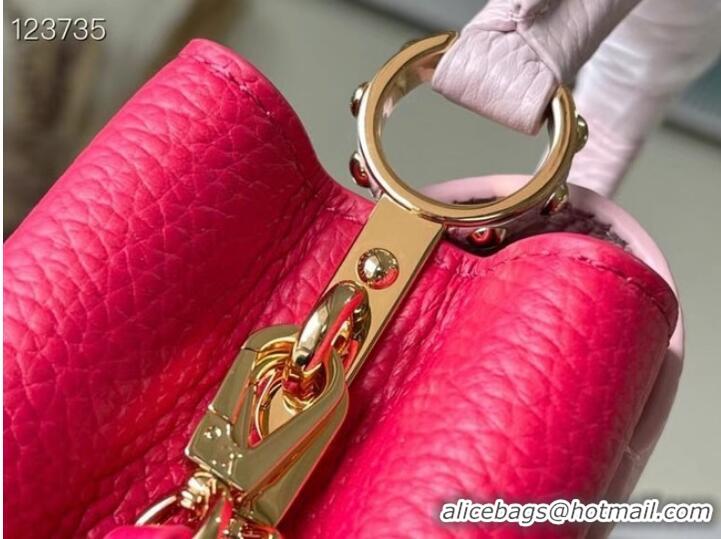 Cheapest Grade Louis Vuitton CAPUCINES MINI M20708 rose&pink