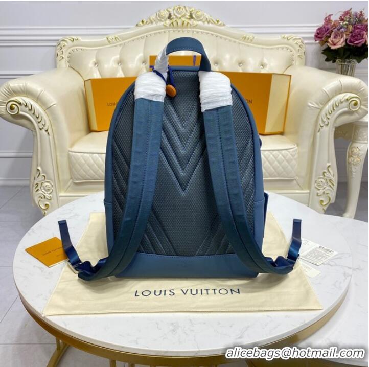 Famous Brand Louis Vuitton BACKPACK M57079 BLUE