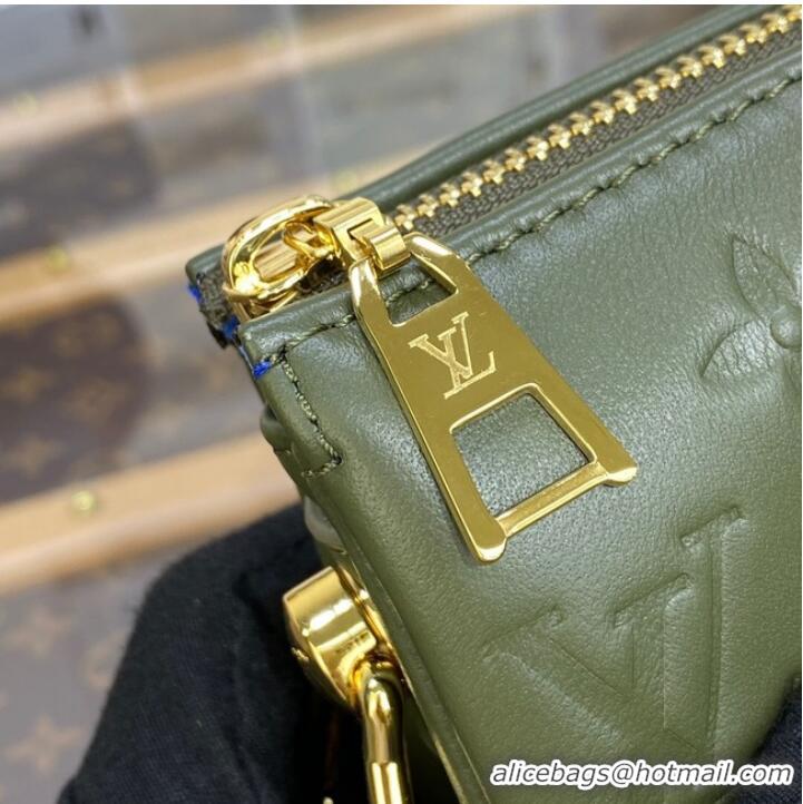 Shop Grade Louis Vuitton COUSSIN BB M20770 Khaki