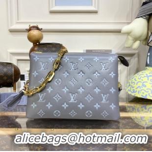 Good Product Louis Vuitton COUSSIN MM M20771 Grey&blue