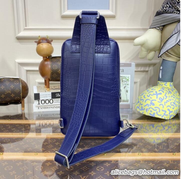 Good Product Louis Vuitton AVENUE SLING BAG N41720 blue