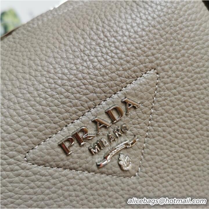 Buy Inexpensive Prada leather tote bag 1BC145 gray