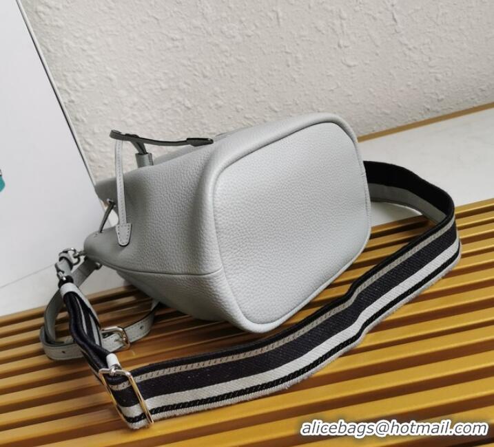 Classic Specials Prada leather Shoulder Bag 1BE060 gray