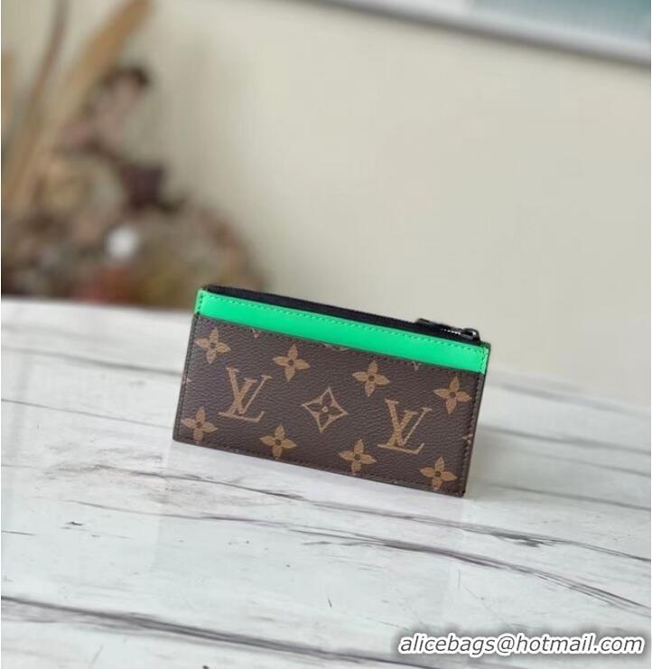 Top Quality Louis Vuitton COIN CARD HOLDER M81627 green