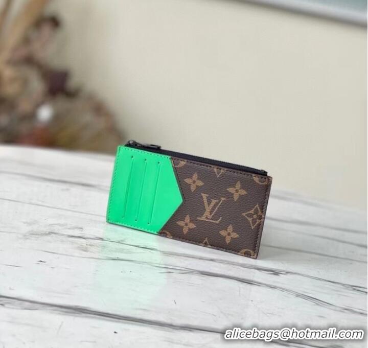 Top Quality Louis Vuitton COIN CARD HOLDER M81627 green