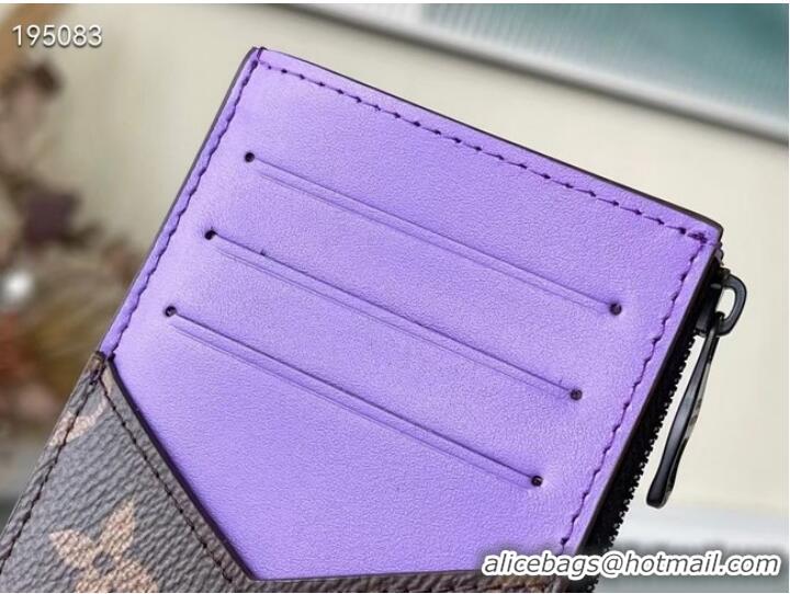 Promotional Louis Vuitton COIN CARD HOLDER M81627 purple