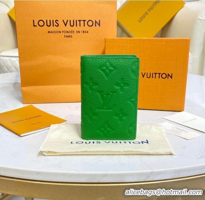 Buy Inexpensive Louis Vuitton POCKET ORGANIZER M81540 green