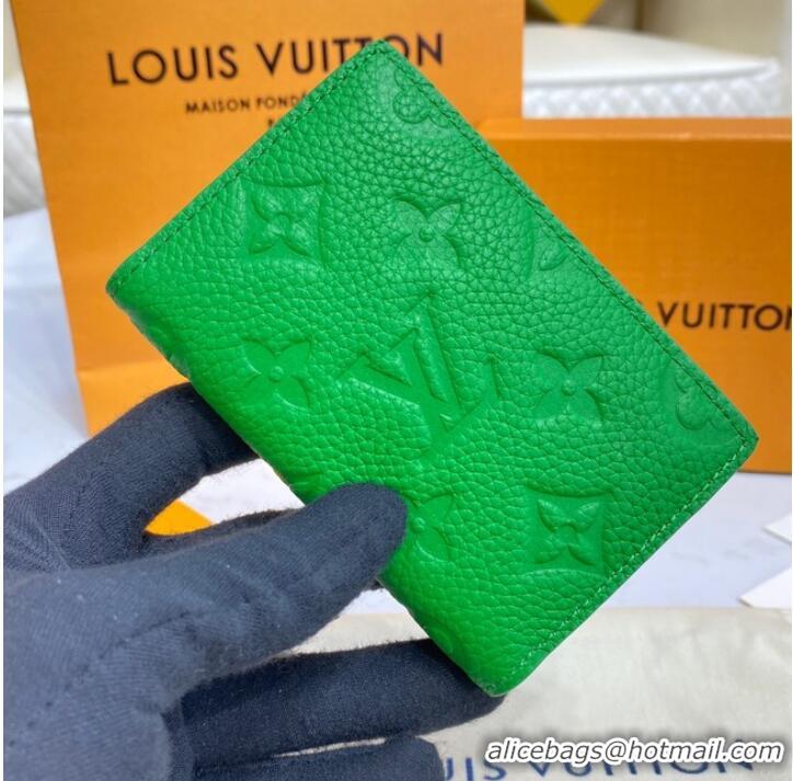 Buy Inexpensive Louis Vuitton POCKET ORGANIZER M81540 green