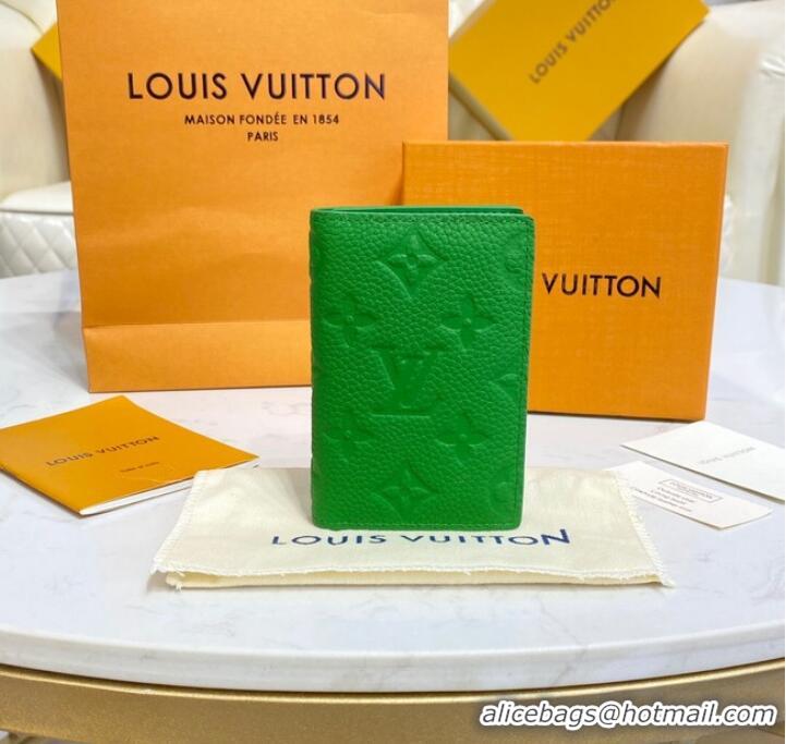 Buy Inexpensive Louis Vuitton POCKET ORGANIZER M81540 green