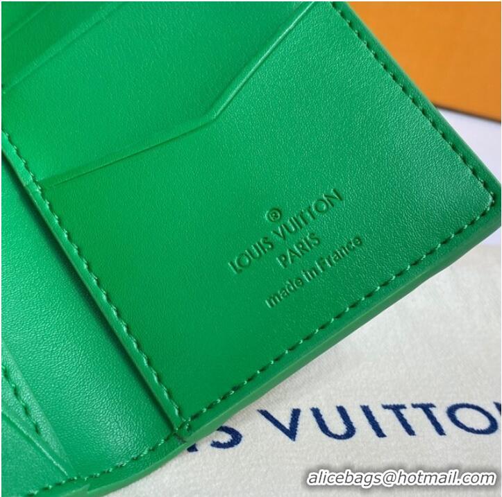 Buy Inexpensive Louis Vuitton POCKET ORGANIZER M81540 green