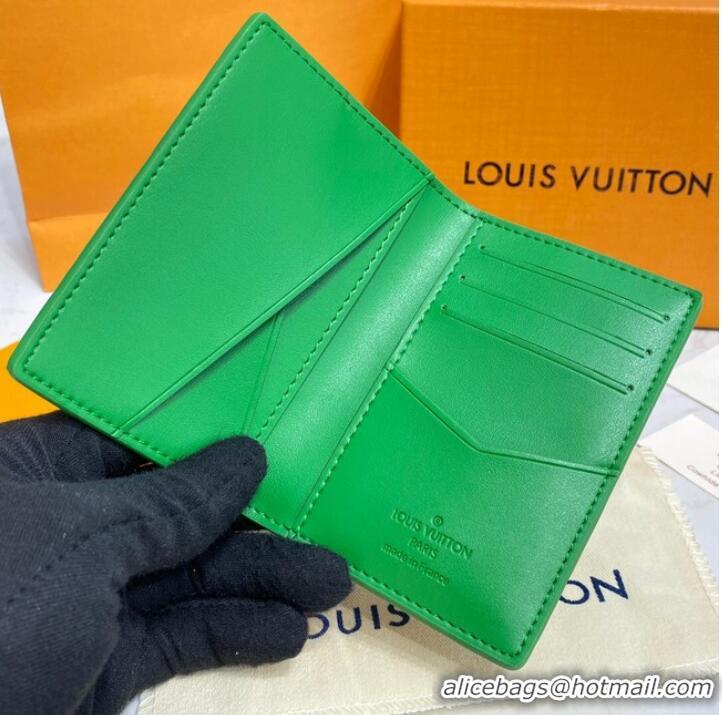 Buy Inexpensive Louis Vuitton POCKET ORGANIZER M81540 green