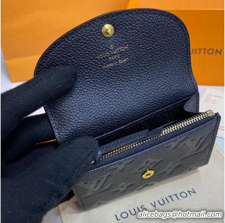 Cheapest Louis Vuitton ROSALIE COIN PURSE M81520 black