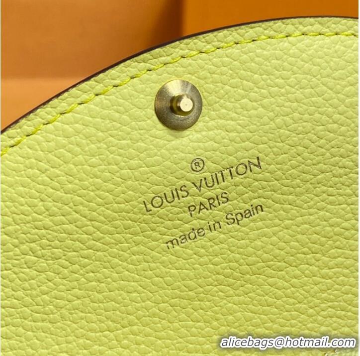 Traditional Specials Louis Vuitton ROSALIE COIN PURSE M81520 yellow