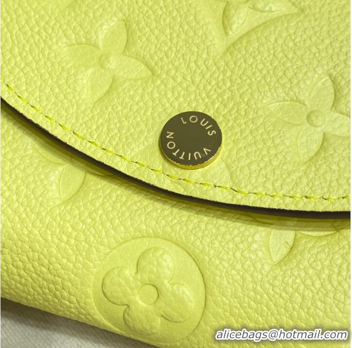 Traditional Specials Louis Vuitton ROSALIE COIN PURSE M81520 yellow