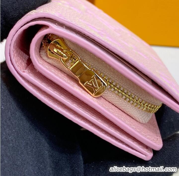 Fashion Promotional Louis Vuitton CLEA WALLET M81529 Pink