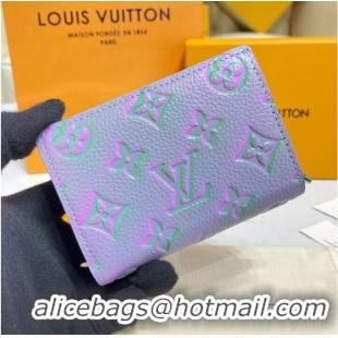 Unique Grade Louis Vuitton CLEA WALLET M81529 blue