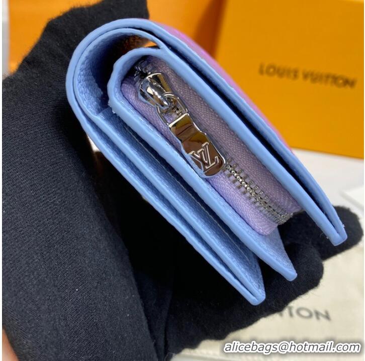 Unique Grade Louis Vuitton CLEA WALLET M81529 blue