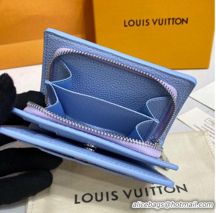 Unique Grade Louis Vuitton CLEA WALLET M81529 blue