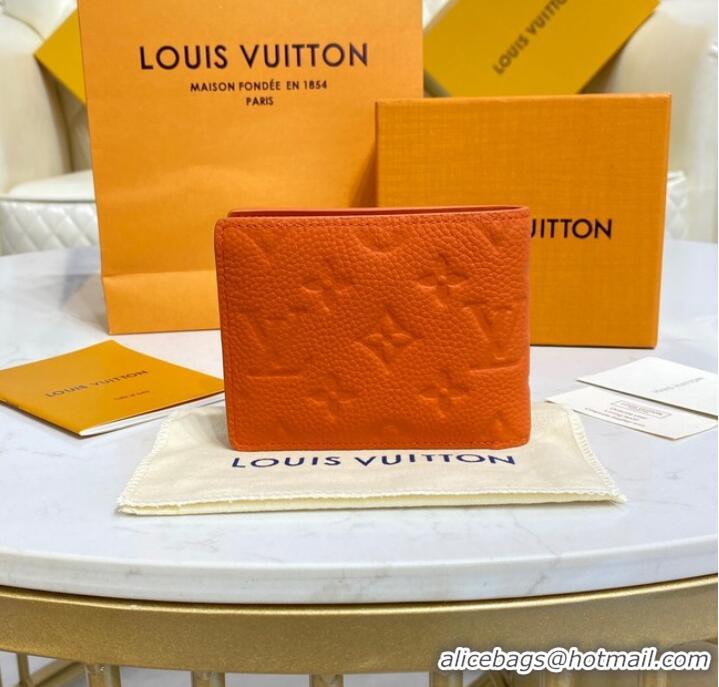 Well Crafted Louis Vuitton SLENDER WALLET M81547 Orange