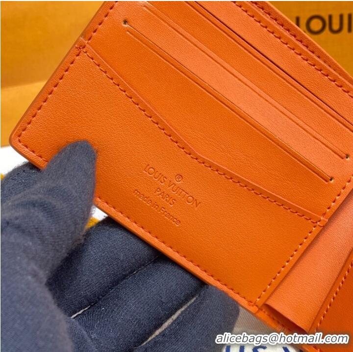 Well Crafted Louis Vuitton SLENDER WALLET M81547 Orange